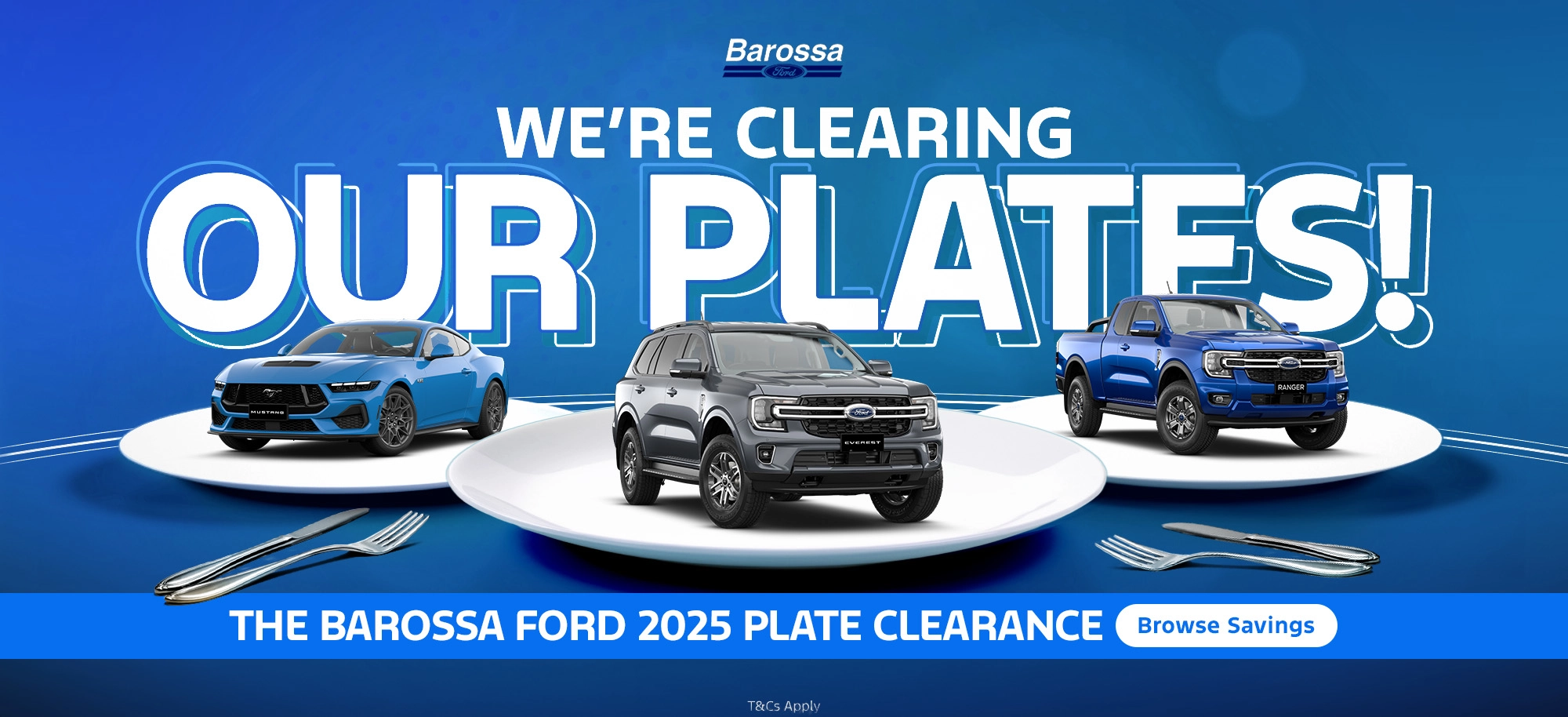 Barossa Ford 2025 Plate Clearance Hp